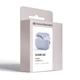 Силиконовый чехол для наушников Apple AirPods Pro 2 2022, Silicone Case, серый, защитный кейс, ультратонкий и легкий, защита от царапин, пыли и ударов, мягкий силикон, ArmorStandart (ARM64532) - изображение 3