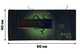 Килимок для мишки Razer Mantis 90*40 - зображення 3