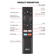 Голосовий пульт Air Mouse G22 PRO Bluetooth 5.0 + WiFi 2.4 GHz для Smart TV і Андроїд-приставок - зображення 3