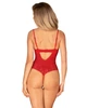 Боди с вырезом и открытыми чашками Obsessive Ingridia Body Красный XL/2XL (SO9027) - изображение 2