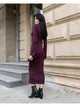 Вязаное платье Brendimax Larionoff 42-46 бордовый (Brendimax _bordo) - изображение 6