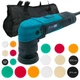 Роторная электрическая полировальная машина PROFI-TEC PPM-607SR SET (600 Вт, диски 30/50/75 мм, сумка) - изображение 10