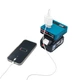 Акумуляторний інвертор напруги (перетворювач 20V=220V,USB) PROFI-TEC 20V PCB3020 (без акумуляторів та зарядного, в коробці) - зображення 8