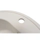 Кухонна мийка FABIA (WHITE QUARTZ) D510x180 - зображення 5