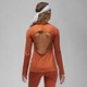 Кофта жіночі Jordan Women's Long-Sleeve Top S Коричневий FN5113-209 - зображення 2