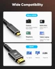 Кабель Highwings microHDMI to HDMI 2.0 4K@60Hz 1м черный - изображение 4