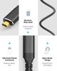 Кабель Highwings microHDMI to HDMI 2.0 4K@60Hz 1м черный - изображение 6