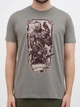 Футболка хлопковая длинная мужская Sol's Imperial Cossack with hawk 11500330/396 L Светлый хаки (3609374950125) - изображение 4