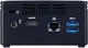Мини ПК Gigabyte BRIX GB-BACE-3160 / Intel Celeron J3160 / RAM 4GB / SSD 128GB / HDMI / LAN / Wi-Fi 5 / Bluetooth 4.0 / Windows 10 / Черный Б/В - изображение 3
