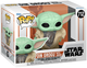 Figurka Funko Pop! Star Wars The Mandalorian Din Grogu z Zbroją 9 cm (889698800044) - obraz 1