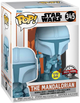 Figurka Funko Pop! Star Wars The Mandalorian świecące w ciemności Exclusive 9 cm (889698606547) - obraz 1