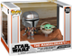 Zestaw figurek Funko Pop! Star Wars Mandalorian The Child and Mandalorian 2 szt (889698499309) - obraz 1