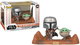 Zestaw figurek Funko Pop! Star Wars Mandalorian The Child and Mandalorian 2 szt (889698499309) - obraz 2