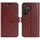 Класичний чохол-книжка Deexe Wallet Style для Samsung Galaxy S25 Ultra (S938) - Brown - зображення 1