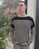 Свитер мужской Jack&Jones, размер: L, черный с белым - изображение 1