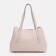 Сумка жіноча шоппер зі штучної шкіри + косметичка Guess Eco Brenton Girlfriend Satchel HWEVG839009-ALM Бежева (800070292849) - зображення 2