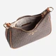 Сумка жіноча Michael Kors Jet Set Charm Small Logo Pochette 32H1GT9C1B252 Темно-коричнева (194900941270) - зображення 8