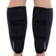 Защита голени для тяжелой атлетики CALF SUPPORT EZOUS CROSSFIT A-08 2шт черный - изображение 2