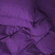 Простынь MirSon Mikrosatin Premium №19-3424 Sunset Purple однотонная 150х220 см (2200007237487) - изображение 7