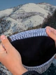 Термошапка флисовая Dexshell Heathered Rib Knit Beanie DH32405M One Size Серая (6954358901486) - изображение 3