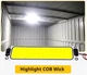 Яскрава світлодіодна COB панель з вимикачем 245х60мм 10w 12-24V холодний білий 6000-6500K - зображення 6