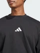 Свитшот оверсайз на флисе мужской Adidas M Feelcozy Swt JE3794 L Black/White (4067905783830) - изображение 4