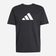 Футболка хлопковая длинная мужская Adidas M Fi 3Bar Tee JI8770 L Black с принтом (4067891023156) - изображение 6