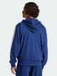 Толстовка на молнии мужская Adidas M 3S Ft Fz Hd JE6341 S Синяя (4067906048990) - изображение 7