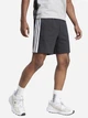 Шорты хлопковые короткие мужские Adidas M 3S Ft Sho JE6414 2XL Black/White (4067905823253) - изображение 3
