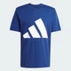Футболка хлопковая длинная мужская Adidas M Bl Sj T JE8940 2XL Dkblue/White с принтом (4067902753157) - изображение 6