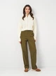 Брюки женские Zara 1478/305 S Зеленые (01478030505021) - изображение 3