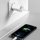 Мережевий зарядний пристрій Baseus Super Si Pro Quick Charger C+U 30W EU White - зображення 3