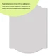 Дзеркальна наклейка Sticker Wall акрил 3D 30 х 40cm х 2mm Silver (S) SW-00001522 - зображення 2