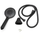 Лейка для душа Shower set насадка с держателем Черная (745) - изображение 10
