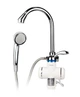 Кран-водонагреватель Aquatica LZ-6C111W проточный тэновый электрический LZ 3.0 кВт 0.4-5 бар для ванны гусак ухо на гайке белый (33-102-9795203) - изображение 1