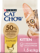 Сухий корм для кошенят Purina Cat Chow Kitten з куркою 1.5 кг (5997204513984) - зображення 1