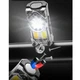 Ліхтар налобний YY-19B-3SMD+2COB (white/yellow/red) Li-Ion USB-C Motion sensor Power indicator магніт кліпса Black - зображення 7