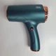 Фен для волос беспроводной аккумуляторный 500 Вт, компактный портативный фен с холодным воздухом от аккумулятора и тёплым от сети для сушки и укладки волос Зеленый, WHD-01-Green - изображение 6