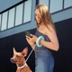Повідець-рулетка для собак WAUDOG R-leash кругла XS-M до 40 кг 2.9 м світловідбиваюча стрічка Green (81275) - зображення 5