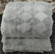 Плед-покрывало Home Textiles флис Евро 200х230см Голубой - изображение 2