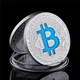 Монета BTC Биткоин Bitcoin в капсуле Blue - изображение 11