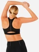 Спортивный топ для фитнеса женский ASICS Road Compression Bra 2012C995-001 M Черный (4550457599108) - изображение 2