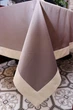 Cкатерть двухсторонняя Kayra Blackout 160×285 cм Серо-кремовый - изображение 3