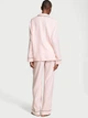 Пижама фланелевая Victoriaʼs Secret Flannel Regular Pajama Set M Regular Розовый (VS-028) - изображение 2