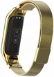 Миланский Ремешок Milano Mesh Mi Band 4 / 3 Gold (09209-2A) - изображение 3