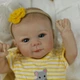 Коллекционная Силиконовая Кукла Реборн Reborn Новорождённый Пупс Девочка Младенец Джульетта (Виниловая Кукла) Высота 42 см - изображение 2