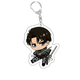 Брелок акриловий Атака титанів Леві Аккерман Attack on Titan Levi Ackerman 5 см (9AC72D498CEE) - зображення 1