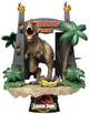 Figurka z akcesoriami Beast Kingdom D-Stage Jurassic Park Park Gate Diorama 15 cm (4711061148117) - obraz 1