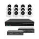 Комплект відеоспостереження на 12 камер GV-IP-K-W84/12 5MP - зображення 1