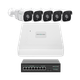 Комплект видеонаблюдения на 5 камер GV-IP-K-W87/05 5MP - изображение 1